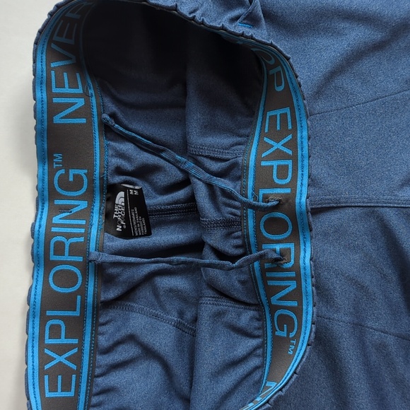 The North Face Pull On Athletic Jogging Pants MEDIUM Blue Pockets - Picture 8 of 16